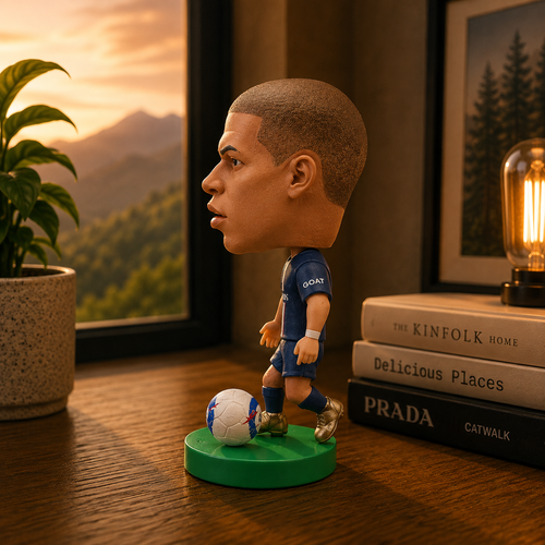 Hot FootballSuperStar HaalandMessiRonaldo 2.5inch Action Figures