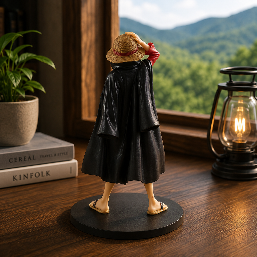 Boneco Colecionável Luffy Gear 5 Nika One Piece 15cm