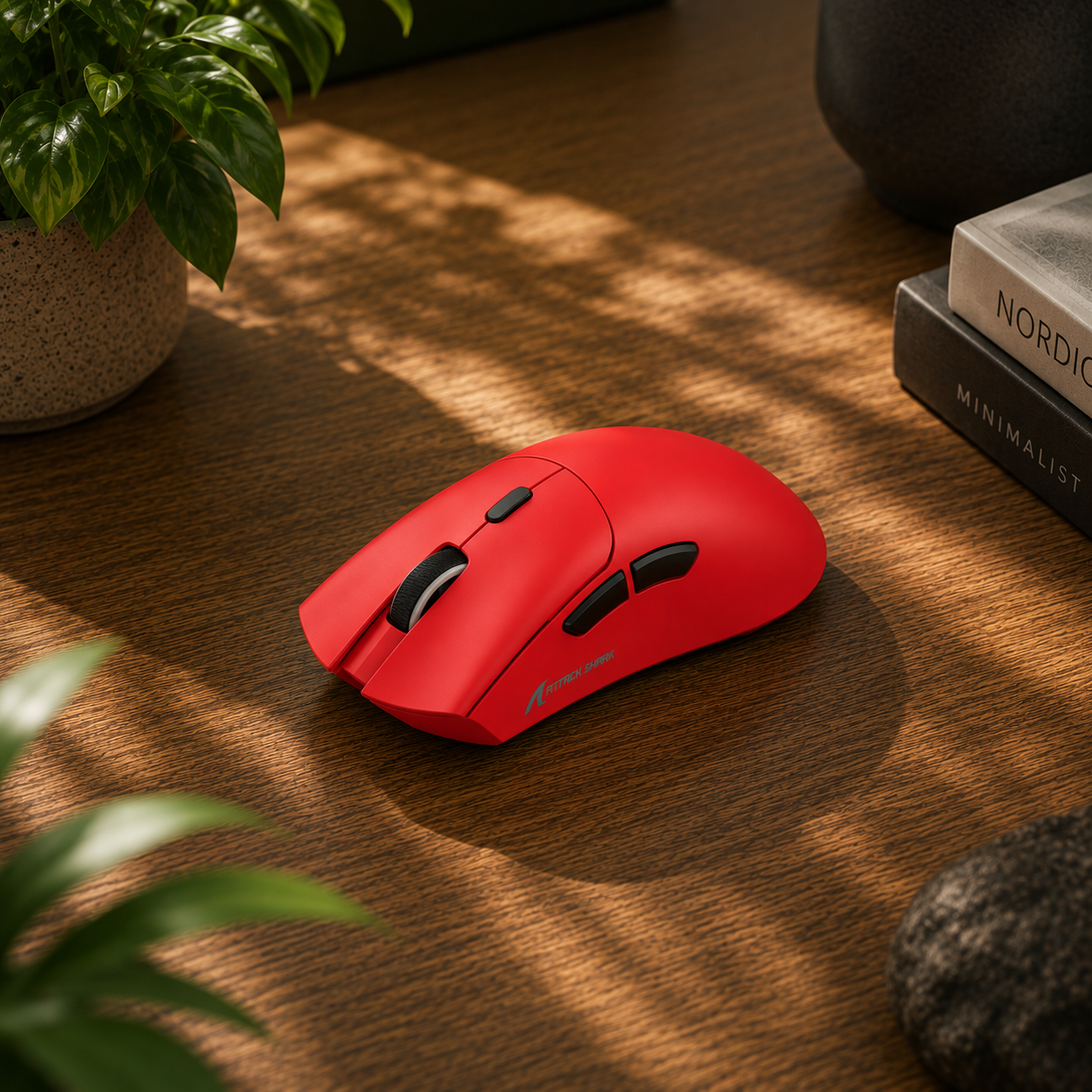 Mouse Gamer Attack Shark R1 Wireless RGB