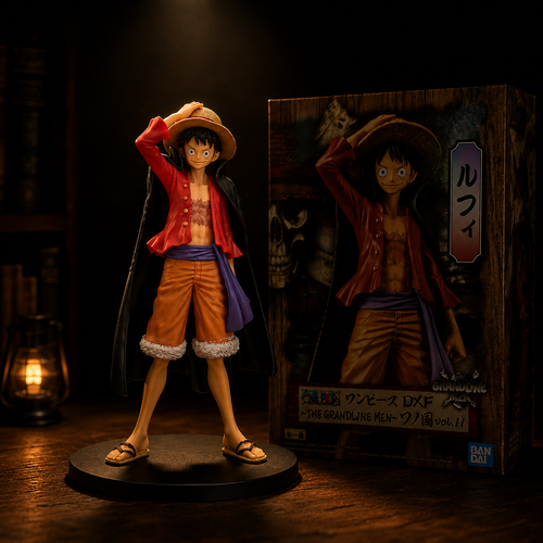 Boneco Colecionável Luffy Gear 5 Nika One Piece 15cm