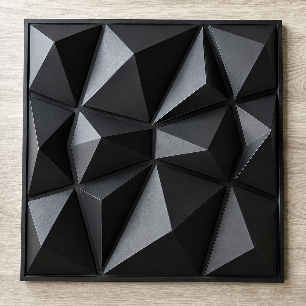 Kit 20 Placas 3D Decorativas para Parede 30x30cm