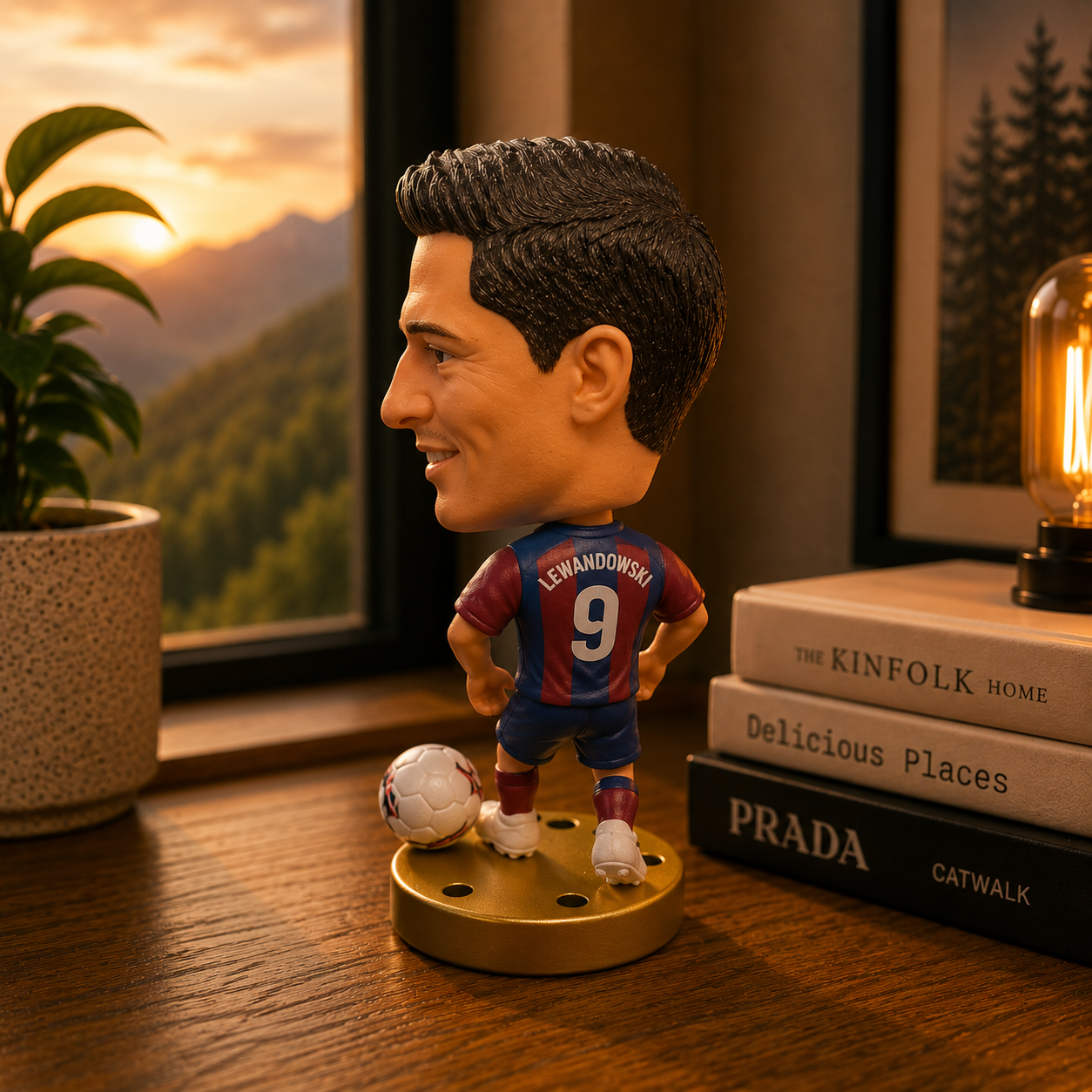 Hot FootballSuperStar HaalandMessiRonaldo 2.5inch Action Figures