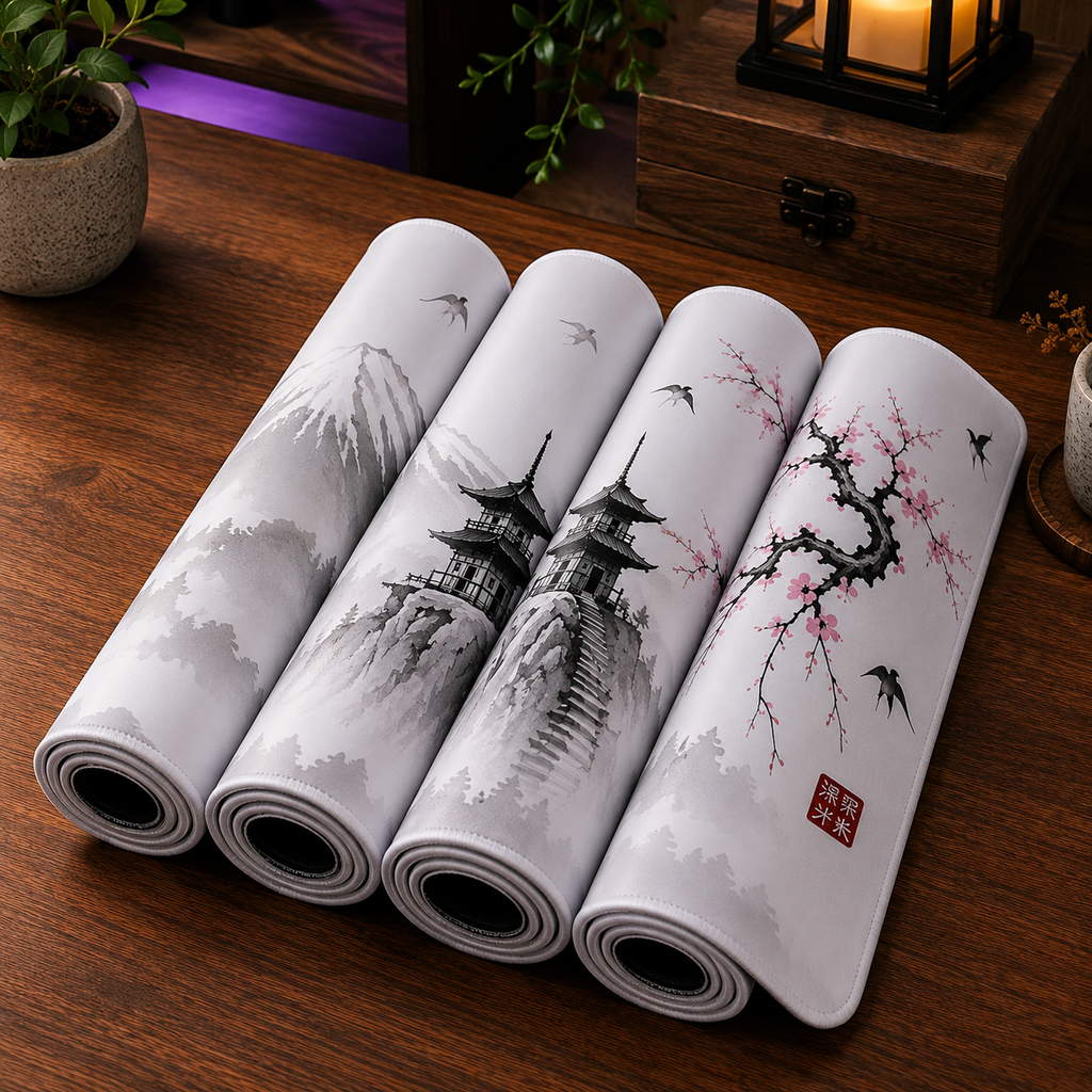 Mouse Pad Gamer Sakura XL Antiderrapante HD