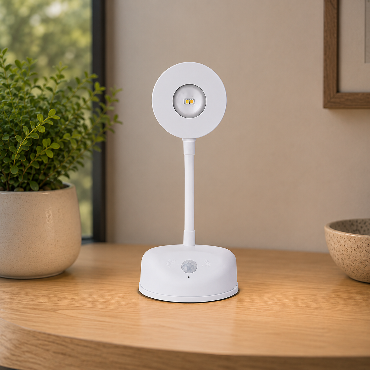 Luminária LED Sensor de Movimento