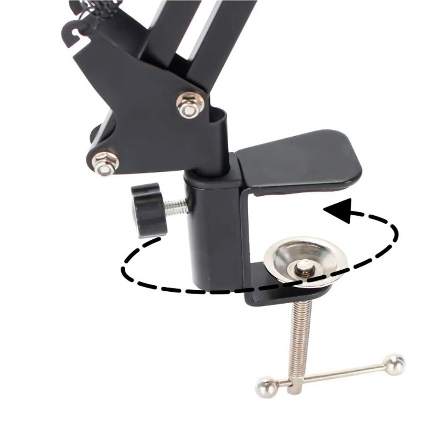 Suporte Articulado Profissional para Microfone Gamer e Podcast