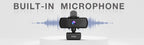 Webcam FIFINE K420 1440p com Microfone Integrado