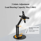 Suporte Articulado Premium para Monitor e Tablet — Rotação 360°