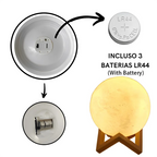 Luminária Lua LED Galaxy Decorativa para Quarto