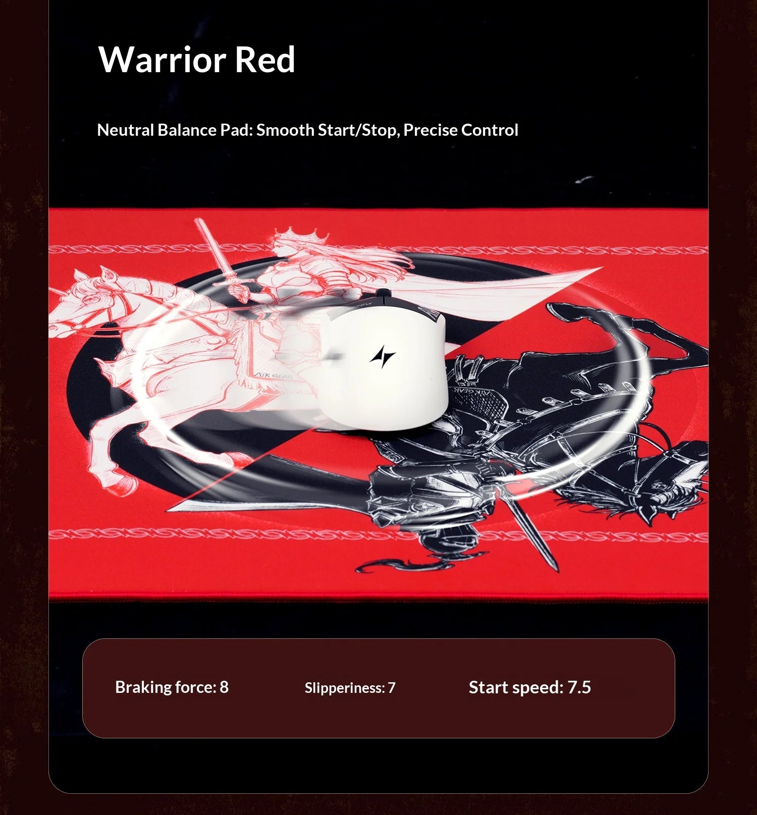 Mouse Pad ATK Warhorse com Ilustração Exclusiva