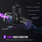 Microfone FIFINE AM8 USB/XLR com RGB e Monitoramento de Áudio