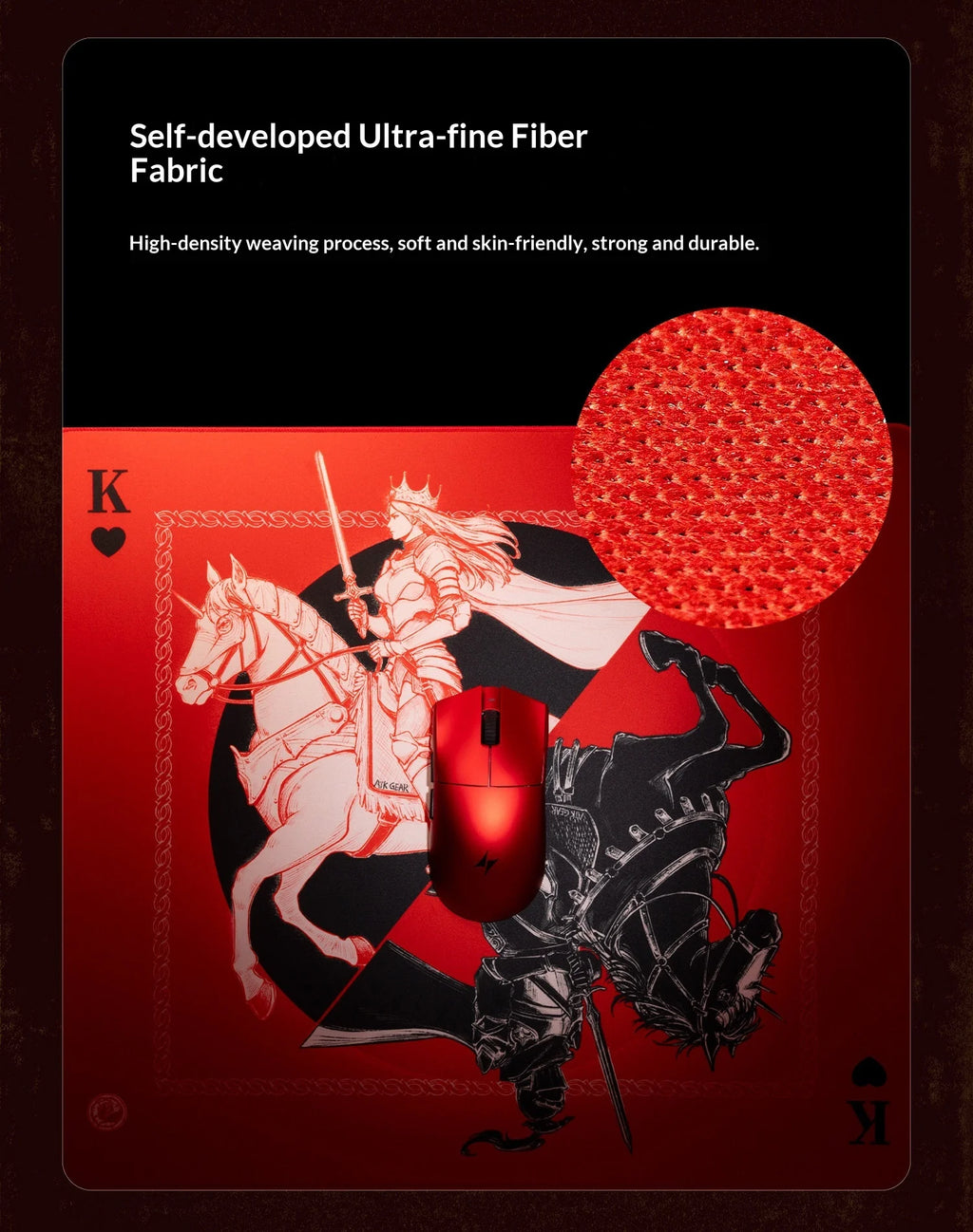 Mouse Pad ATK Warhorse com Ilustração Exclusiva