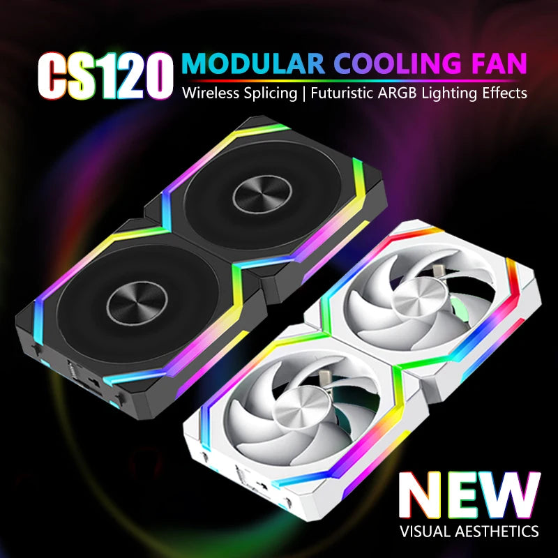 coler ARGB JUMPEAK CS120 120mm com Controle PWM