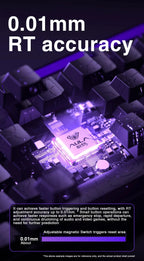 Teclado Mecânico AULA HERO 68HE RGB Gamer 8K