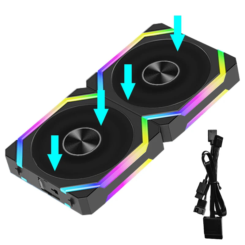 coler ARGB JUMPEAK CS120 120mm com Controle PWM