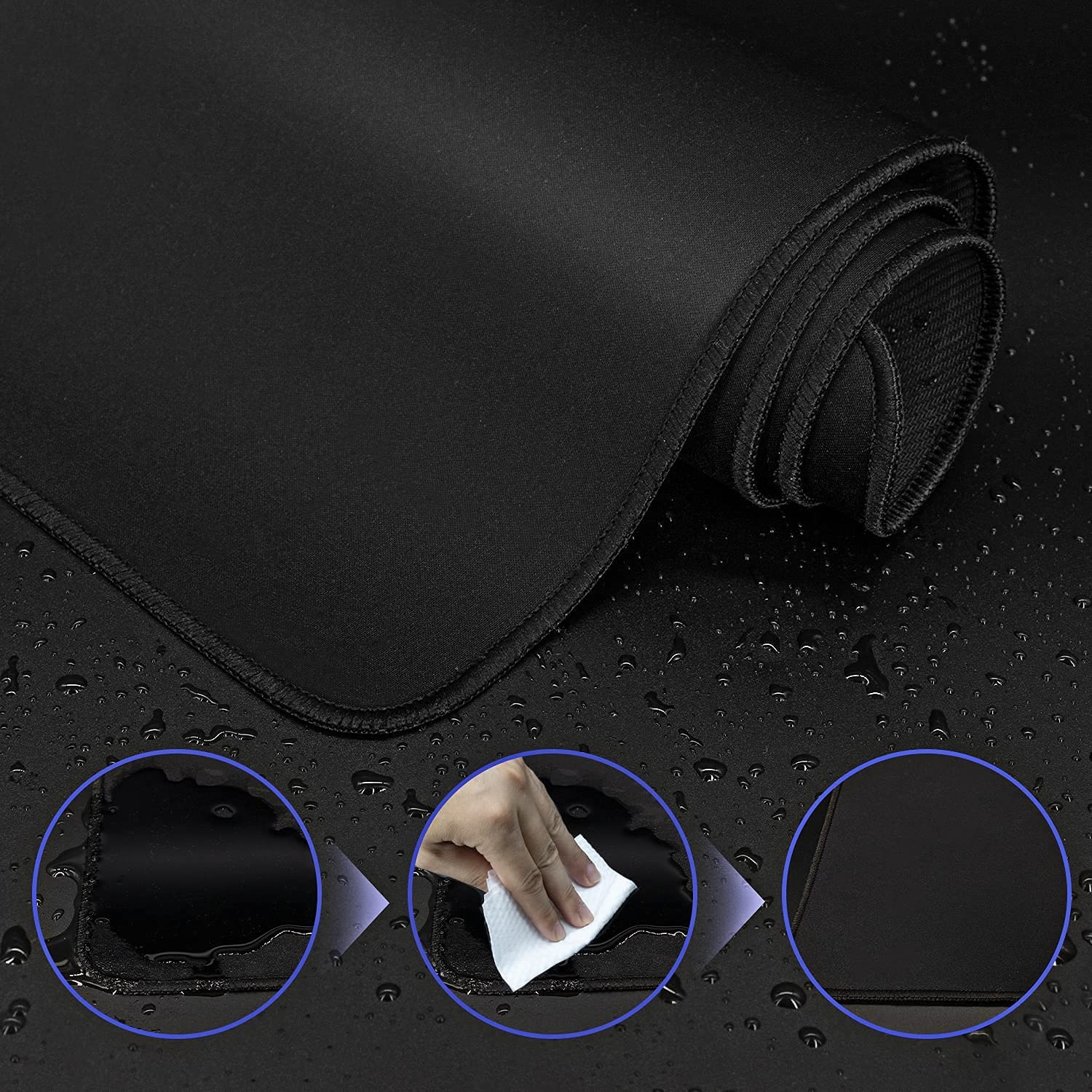 Mouse Pad Gamer XXL Antiderrapante para Teclado e Mouse