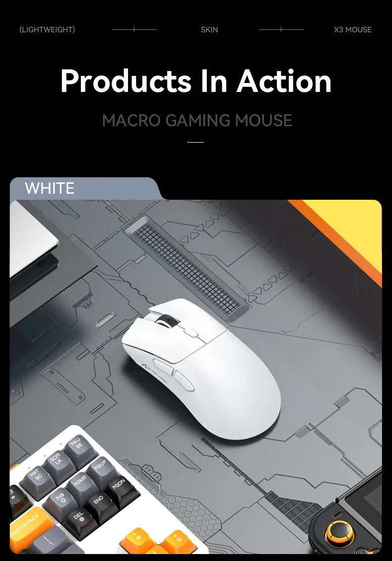 Mouse Gamer Attack Shark R1 Wireless RGB