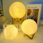 Luminária Lua LED Galaxy Decorativa para Quarto