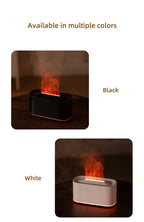 Difusor de Aromas Ultrassônico com Efeito Chama LED