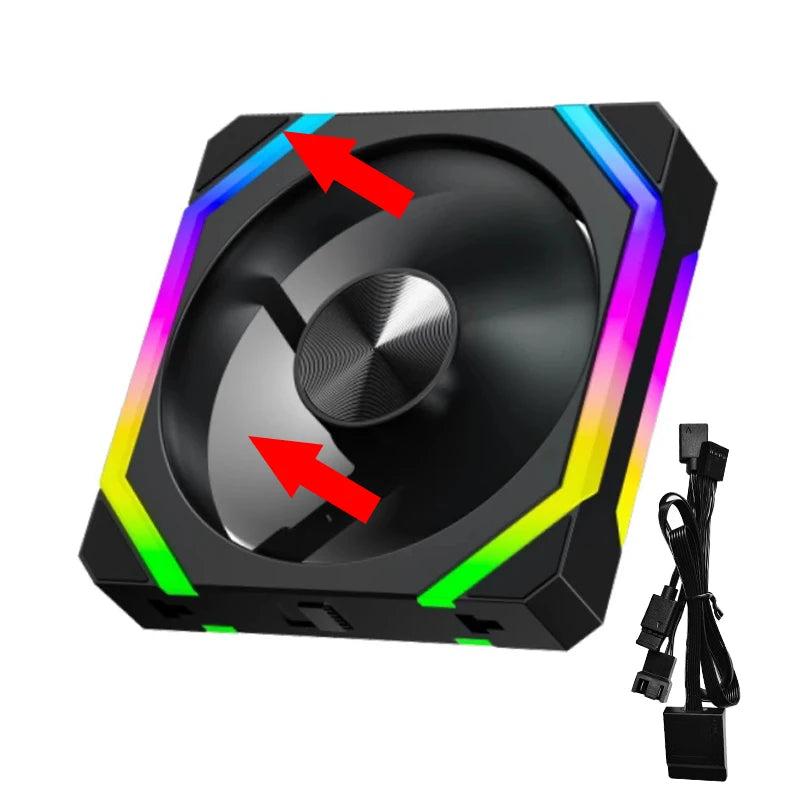 coler ARGB JUMPEAK CS120 120mm com Controle PWM