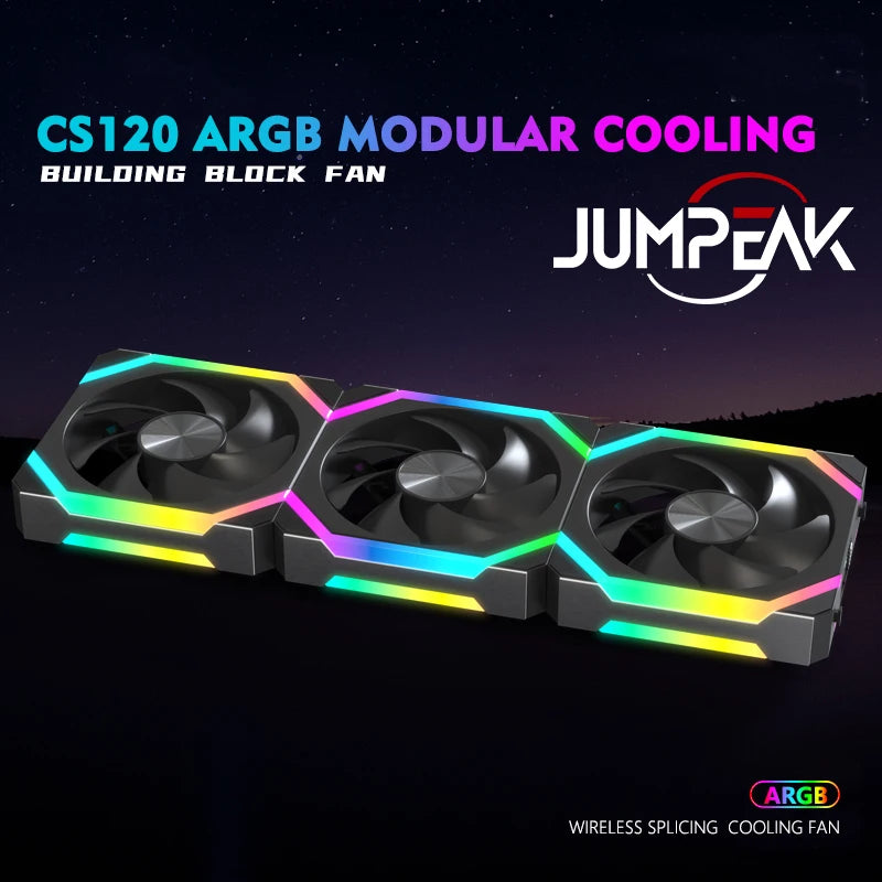 coler ARGB JUMPEAK CS120 120mm com Controle PWM