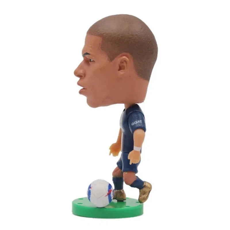 Hot FootballSuperStar HaalandMessiRonaldo 2.5inch Action Figures