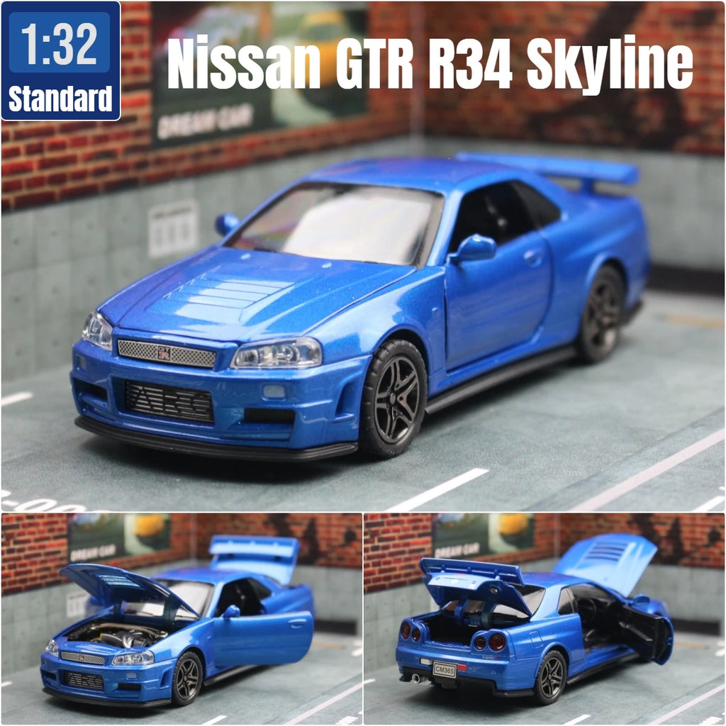 Nissan Skyline R34 JDM 1:32