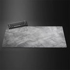 Mouse Pad Extra Grande Cinza para Teclado e Mouse
