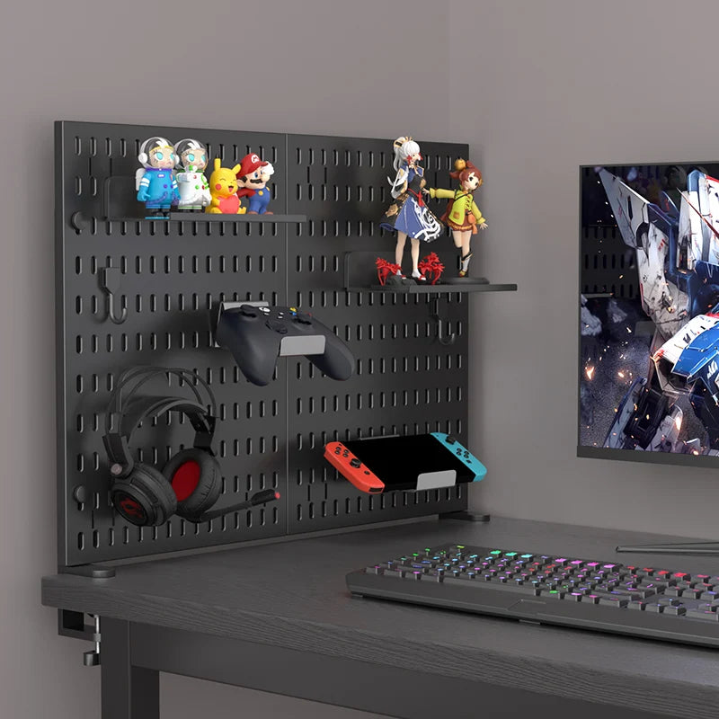 Kit Organizador Pegboard para Mesa e Escritório