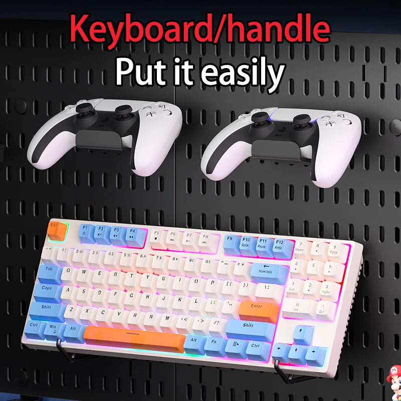 Kit Organizador Pegboard para Mesa e Escritório