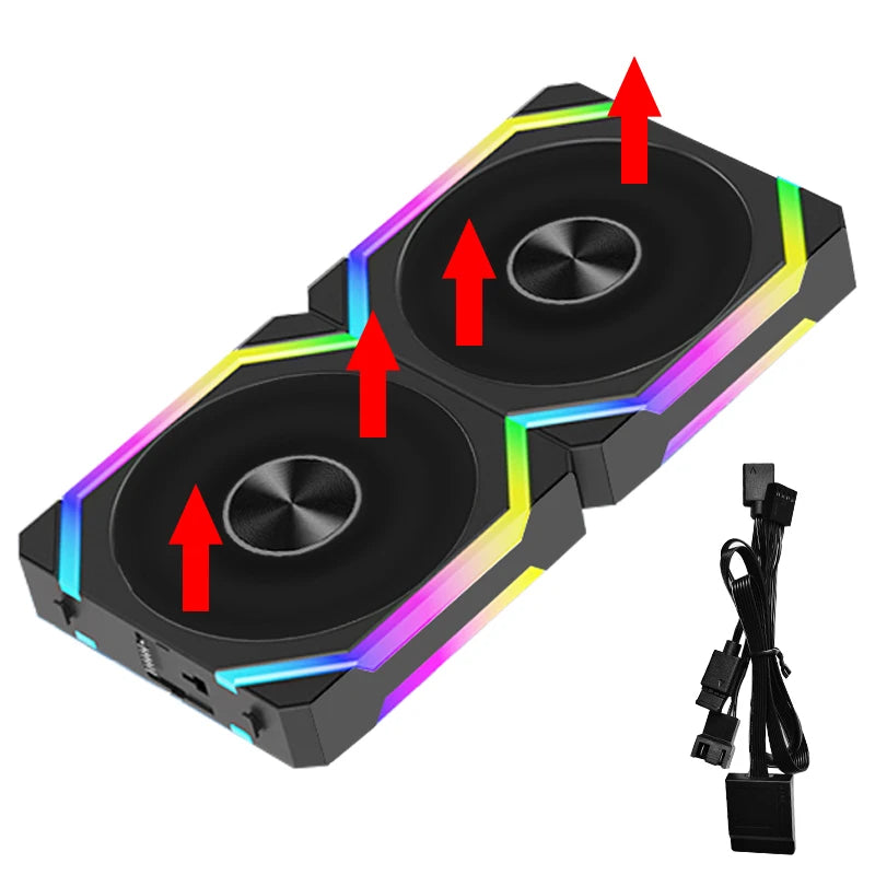 coler ARGB JUMPEAK CS120 120mm com Controle PWM
