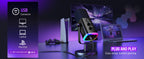 Microfone FIFINE AM8 USB/XLR com RGB e Monitoramento de Áudio