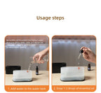 Difusor de Aromas Ultrassônico com Efeito Chama LED