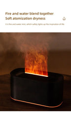 Difusor de Aromas Ultrassônico com Efeito Chama LED
