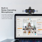 Webcam FIFINE K420 1440p com Microfone Integrado