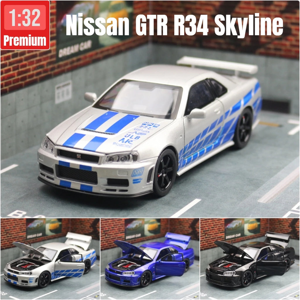 Nissan Skyline R34 JDM 1:32