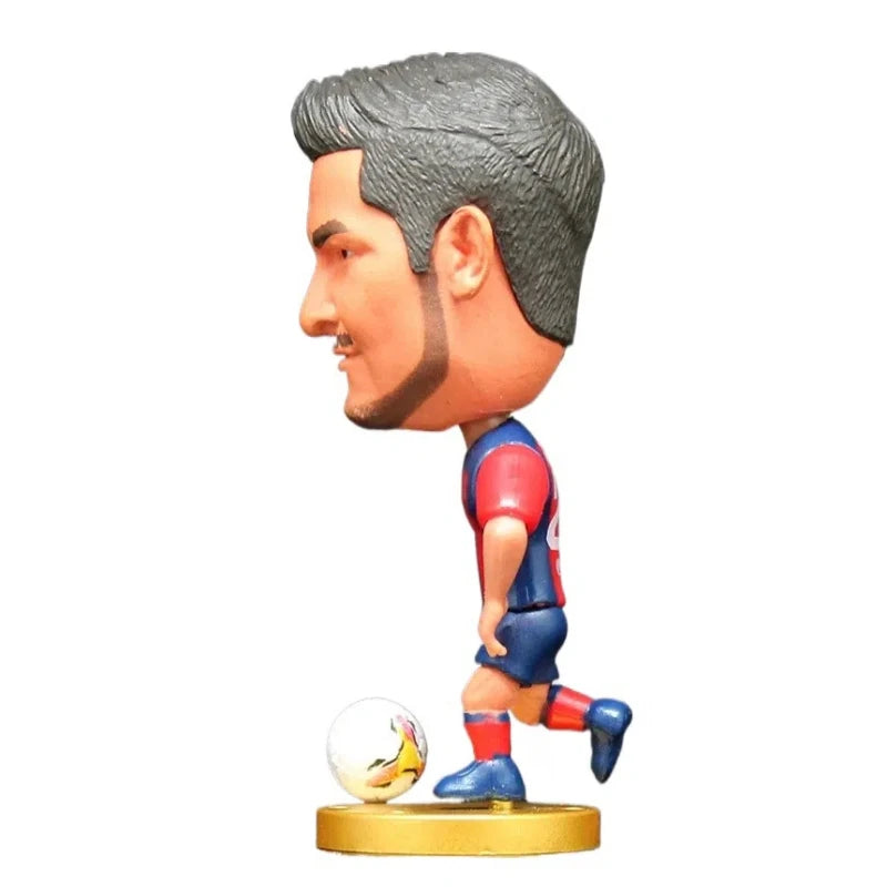 Hot FootballSuperStar HaalandMessiRonaldo 2.5inch Action Figures