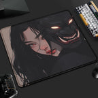 Mouse Pad Gamer Oni Girl 45x40 Antiderrapante Premium