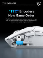 Mouse Gamer Attack Shark R1 Wireless RGB