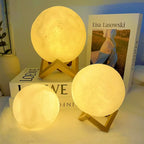 Luminária Lua LED Galaxy Decorativa para Quarto