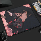 Mouse Pad Gamer Oni Girl 45x40 Antiderrapante Premium