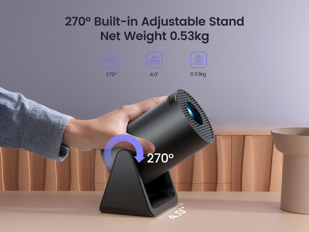 Projetor Portátil Wimius L1 Full HD Wi-Fi Bluetooth
