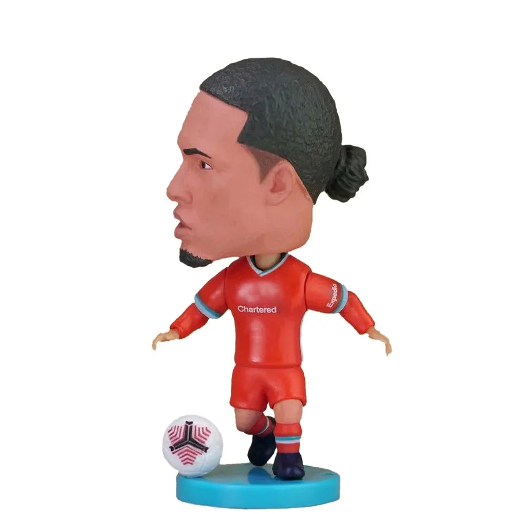 Hot FootballSuperStar HaalandMessiRonaldo 2.5inch Action Figures