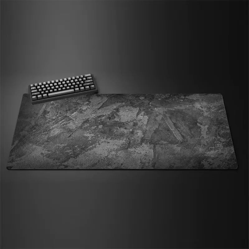 Mouse Pad Extra Grande Cinza para Teclado e Mouse