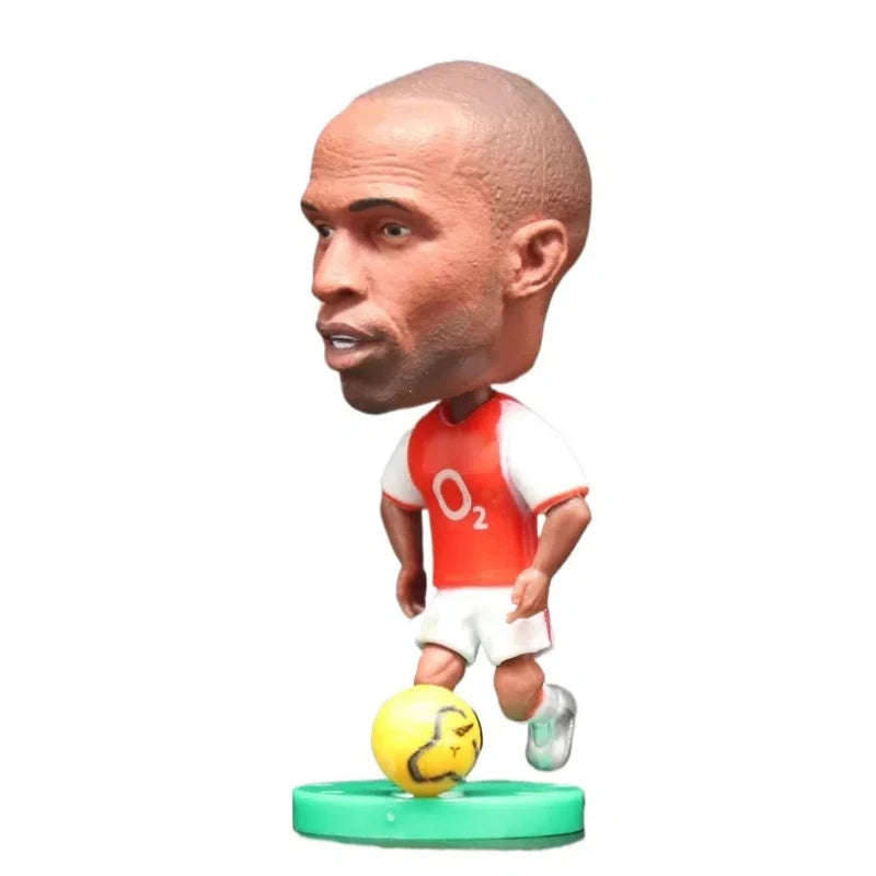 Hot FootballSuperStar HaalandMessiRonaldo 2.5inch Action Figures