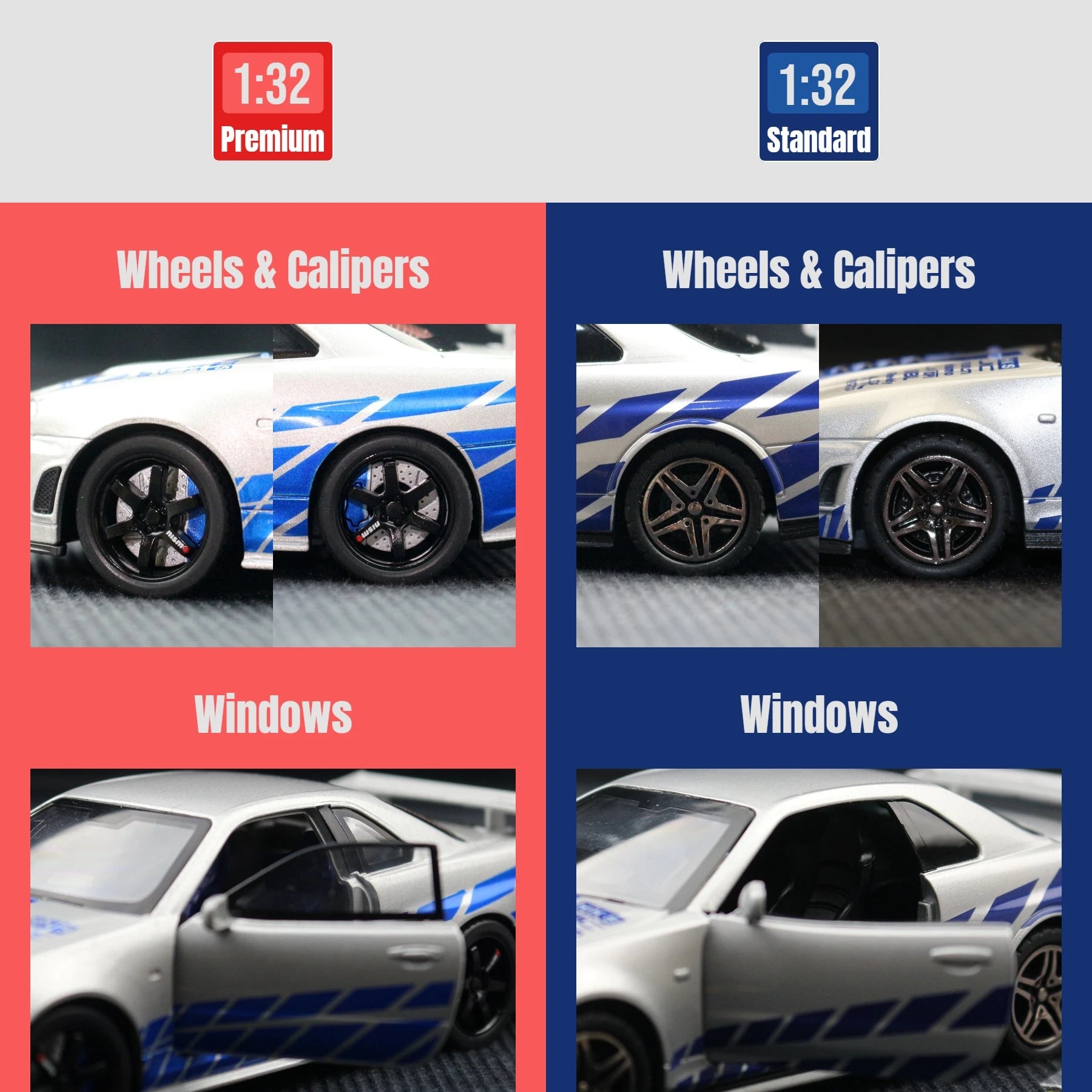 Nissan Skyline R34 JDM 1:32