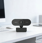 Webcam USB 1080p com Microfone Integrado