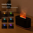 Difusor de Aromas Ultrassônico com Efeito Chama LED