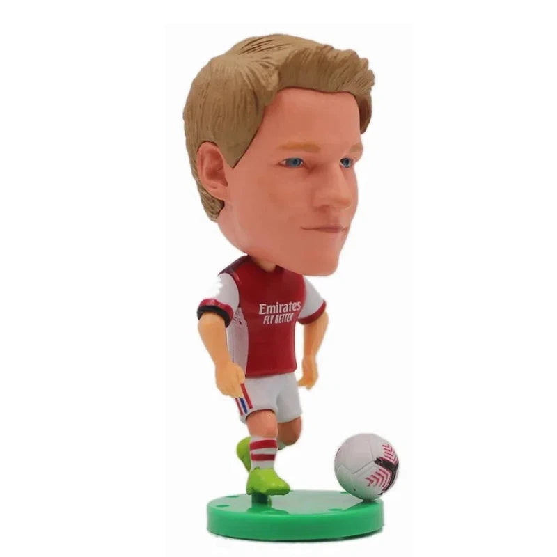 Hot FootballSuperStar HaalandMessiRonaldo 2.5inch Action Figures