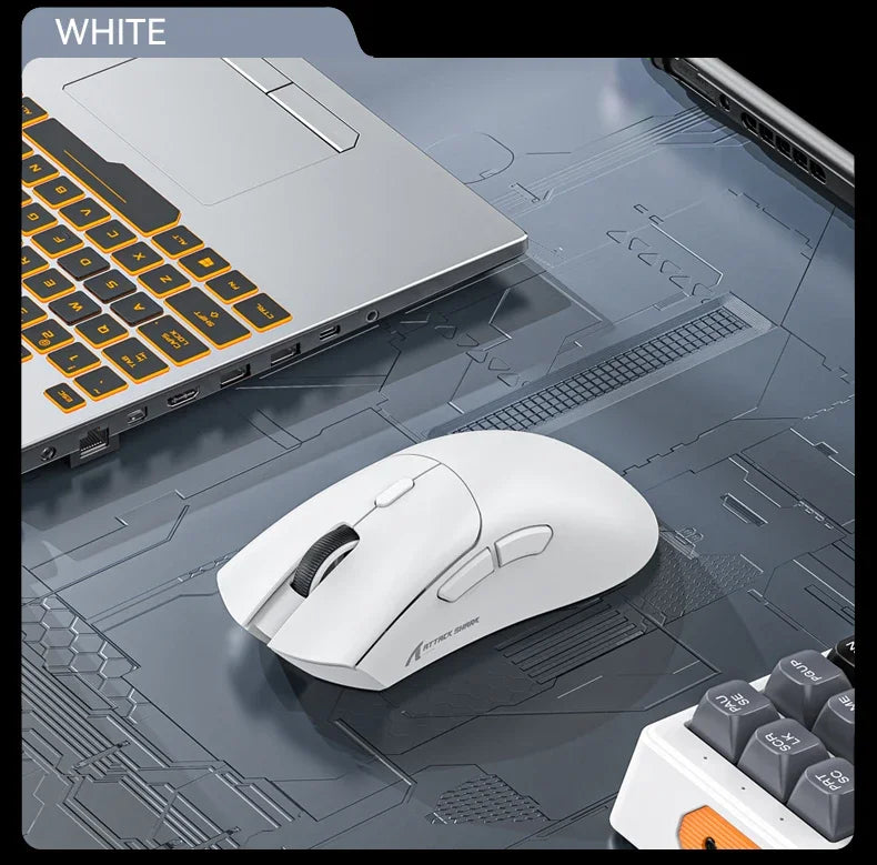 Mouse Gamer Attack Shark R1 Wireless RGB