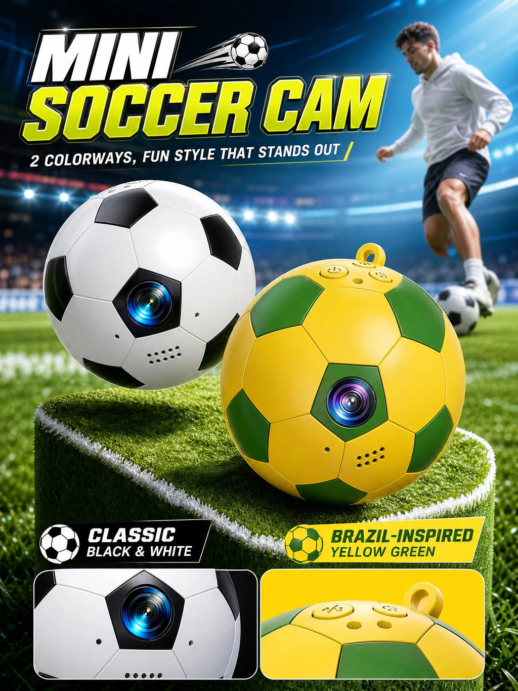 Webcam USB 1080p com Microfone Integrado